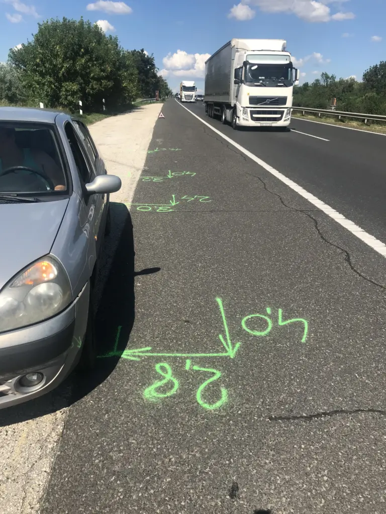 Autómentés M7 autópályáról