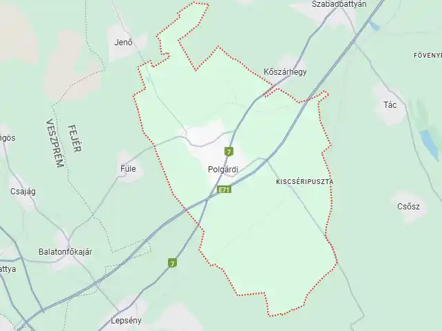 Autómentés Polgárdi vonzáskörzetében